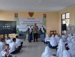 Kanit Sabhara Polsek Blanakan Isi Materi MPLS di Sekolah SMAN 1 Blanakan
