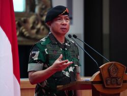 Panglima TNI Terima Laporan Korps Kenaikan Pangkat 22 Perwira Tinggi TNI