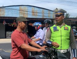 Hari Pertama Kasat Lantas Polres Labusel Giat Operasi Patuh Toba 2024 Sibuk Belum Siap di temui Awak Media