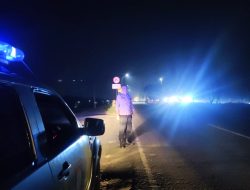 Piket Siaga Polsek Patokbeusi Melaksanakan Patroli Jam-jam Rawan Kejahatan