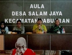 Desa Salamjaya Menjadi Peserta Lomba Budaya Kebersihan Lingkungan