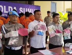 Sat Narkoba Polres Labusel Gelar Press Realease Pengungkapan 18 Kasus Sindikat Peredaran dan Jaringan Narkoba