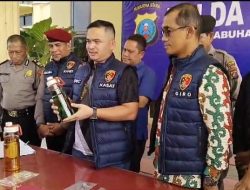 Sat Reskrim Polres Labusel Ungkap Sindikat Niaga BBM Ilegal dan Amankan 5 Ton Barang Bukti