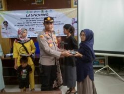 Kapolsek Blanakan Hadiri Launching Program Pemberian Makanan Tambahan (PMT}