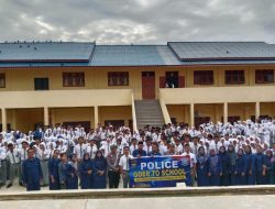 Kanit Gakkum dan Kanit Kamsel Polres Labusel Laksanakan Police Goes To School di Dua Sekolah