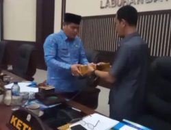 Kejar Tayang! DPRD Labusel Gelar Tiga Agenda Sidang Paripurna Dalam Satu Hari