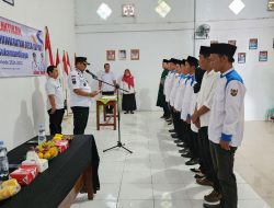 Kapolsek Ciasem Hadiri Pelantikan BPD Desa Sukamandi Jaya Masa Bakti 2024-2032
