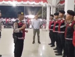 Samapta Polres Labusel PAM Pembukaan Hari Jadi Pemkab Labusel Ke 16 Oleh Wakil Bupati