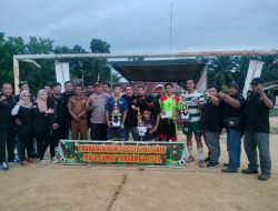 Sukses Gelar Tournament Mini Socer PAC Grib Jaya Torgamba Diapresiasi Berbagai Pihak