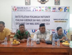 Muspika Ciasem Hadiri Bimtek Pelatihan Pengawasan Partisipatif Pilkada Serentak 2024