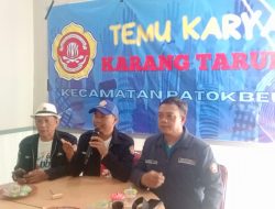 Temu Karya Kecamatan Patokbeusi Dihadiri Sekertaris Umum Karang Taruna Kabupaten Subang