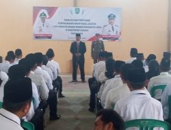 Sah !!! Camat Ciasem Resmi Melantik 6 Desa Perpanjangan Masa Jabatan Badan Permusyawaratan Desa (BPD)
