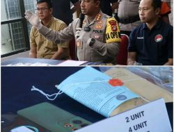 Konferensi Pers: Satnarkoba Polres Metro Bekasi Berhasil Ungkap Kasus Narkoba
