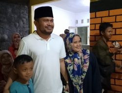 Calon Wakil Bupati Abang Ijo Hapidin Disambut Warga Parakan