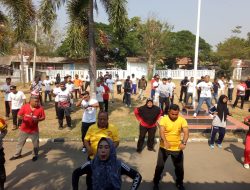 Tingkatkan Partisipasi Pemilih PPK Blanakan Gelar Senam Sehat 