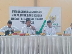 Baznas Subang Gelar Sosialisasi Zakat, Infak, dan Sedekah Tingkat Kecamatan Ciasem