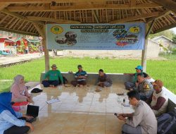 Kolaborasi Bhabinkamtibmas dan PPL Gelar Sekolah Lapangan Bagi Para Petani Desa Sukamandi Jaya 