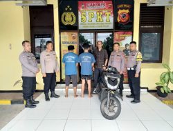 Unit Reskrim Polsek Ciasem Berhasil Mengamankan Pelaku Curas dan 1 (Satu) Unit Sepeda Motor