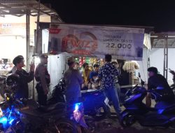 Polsek Blanakan Polres Subang Laksanakan Patroli Gabungan Dalam Rangka Penerapan Jam Malam Bagi Siswa Sekolah