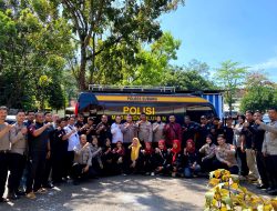 Pengurus FKPM Resort Subang Hantar Massa Purna Kasat Binmas Polres Subang