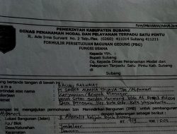 Kades Jambelaer dan Camat Dawuan Telah Tanda Tangani Rekomendasi Ijin Pendirian Bangunan Alfamart di Desa Jambelaer