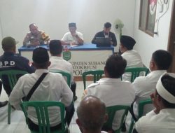 Rapat Persiapan Kegiatan Hajat Bumi Dihadiri Bhabinkamtibmas Desa Gempolsari