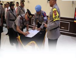 Sertijab Pejabat Utama dan Kapolsek Jajaran Polres Subang