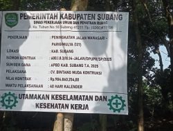 Proyek Peningkatan Jalan Parigimulya Wanasari Diduga Menyalahi Spesifikasi Teknis Berpotensi Timbulkan Kerugian Negara