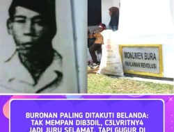 Buronan Ditakuti Belanda Tak Mempan Peluru Yang Gugur Ditangan Ibu Kandung