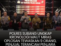 Polres Subang Ungkap Kronologi Maut Miras Oplosan Tewaskan 9 Orang, Penjual Terancam Dipenjara