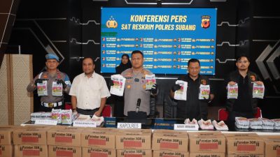POLISI UNGKAP KASUS PRODUKSI DAN PEREDARAN PESTISIDA PALSU