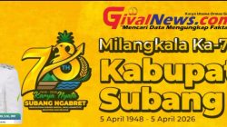 Menyambut Milangkala Kabupaten Subang ke-78 Menjemput Masa Depan Dengan Nyali Inovasi