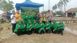 DALAM RANGKA HUT KE-80 PERSIT KARTIKA CHANDRA KIRA KORAMIL 0507/PABUARAN GELAR PENANAMAN POHON SEKALIGUS SAMBUT HARI KARTINI