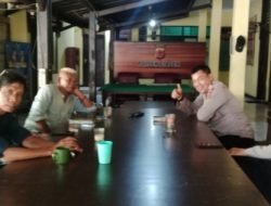 Personil Polsek Ciasem dan Awak Media Ngopi Bareng, Jalin Sinergi Jelang Pilkades