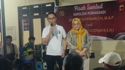 Haru dan Penuh Kekeluargaan, Polsek Purwadadi Gelar Pisah Sambut Kapolsek 