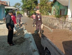 Antusias Masyarakat Dusun Pundong Rt 04/02 Atas Pembangunan Cor Beton 