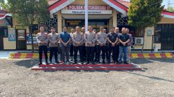 Jelang Pindah Tugas Kapolres Subang Melaksanakan Kunjungan Silaturahmi Sekaligus Berpamitan Kepada Personil Polsek Patokbeusi