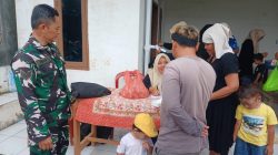 Babinsa Koramil 0511/Pusakanagara Monitoring Kegiatan Posyandu di Desa Kalentambo