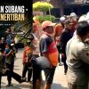 Diduga Oknum Ustad Tendang Alat Welder Satpoldam Pemkab Subang