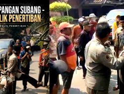 Diduga Oknum Ustad Tendang Alat Welder Satpoldam Pemkab Subang