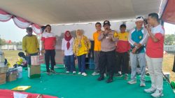 Semarak HUT RI ke-81, Ratusan Warga Patokbeusi Ikuti Gerak Jalan Santai