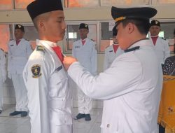 Resmi Dikukuhkan Paskibraka Kecamatan Purwadadi Siap Bertugas pada Upacara HUT ke-81 Kemerdekaan RI