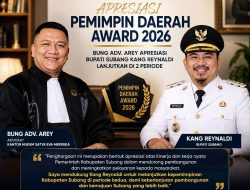 Bung Adv. Arey Apresiasi Atas Diraihnya Penghargaan Pemimpin Daerah Award 2026