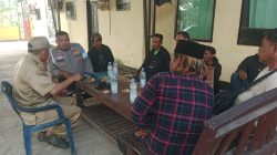 Jalin Keakraban Kades Tanjung Rasa Kidul silaturahmi ke Mako Polsek Patokbeusi