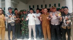 Sinergitas TNI Polri Dalam Pengamanan Pendaftaraan Calon Kades Jatiragas Hilir
