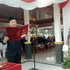 Anggota DPRD Subang Praksi PKB Bacakan Teks Proklamasi Pada HUT RI Ke-81 Patokbeusi