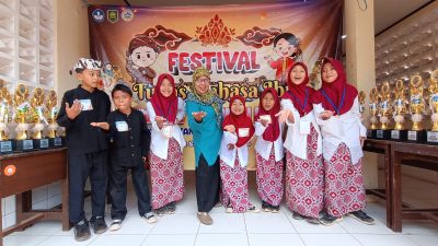 Siswa – Siswi SDN Ikuti Festival Tunas Bahasa Ibu Se Kecamatan Purwadadi