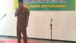 Sekmat Menghadiri Pengajian Muslimat NU Tingkat Kecamatan Patokbeusi