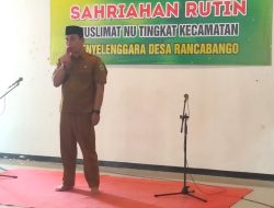 Sekmat Menghadiri Pengajian Muslimat NU Tingkat Kecamatan Patokbeusi