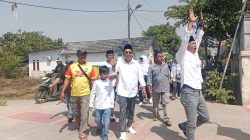 Dikawal Aksi Jalan Kaki Ratusan Massa Pendukung H.Kuswoyo Menahan Haru Saat Daftar Bakal Calon Kepala Desa Rancamulya